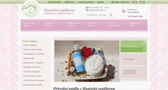 Desktop Screenshot of prirodnimydla.cz